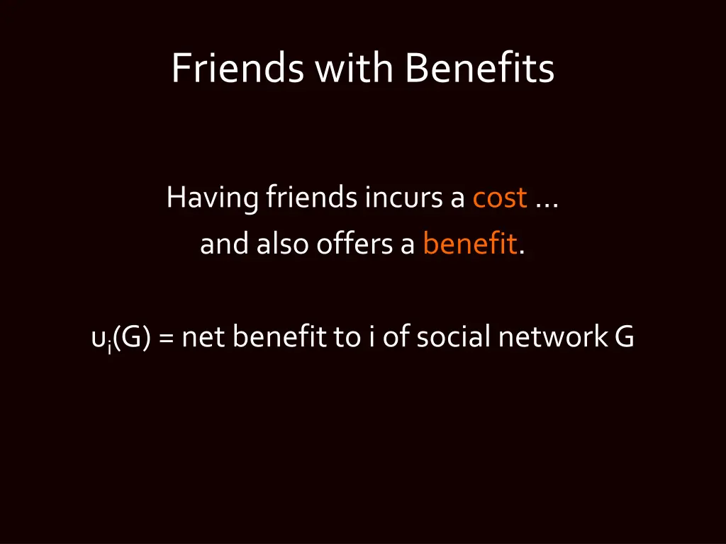 friends with benefits