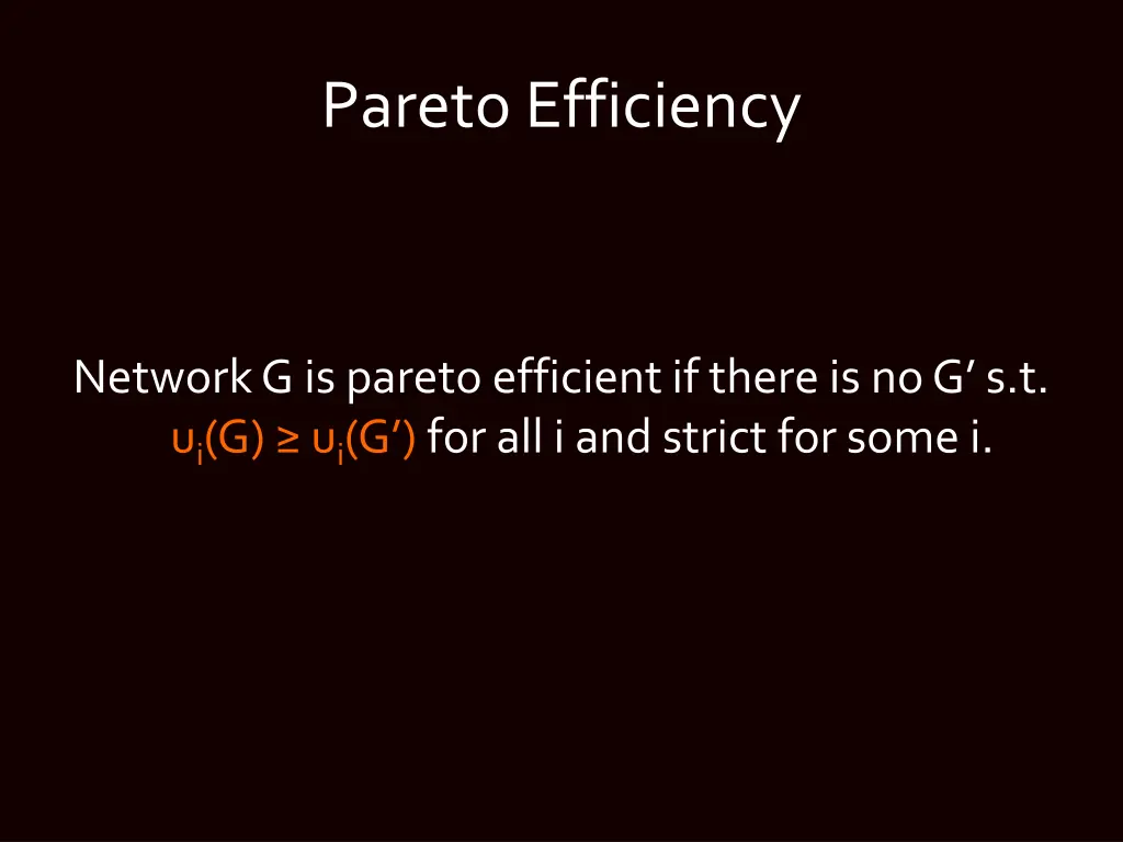 pareto efficiency