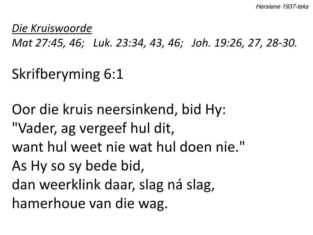 hersiene 1937 teks 23