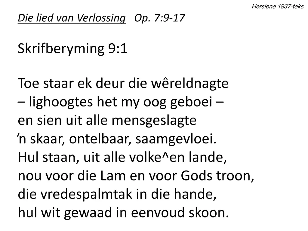 hersiene 1937 teks 45