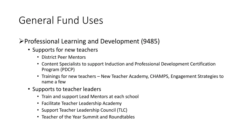 general fund uses 1