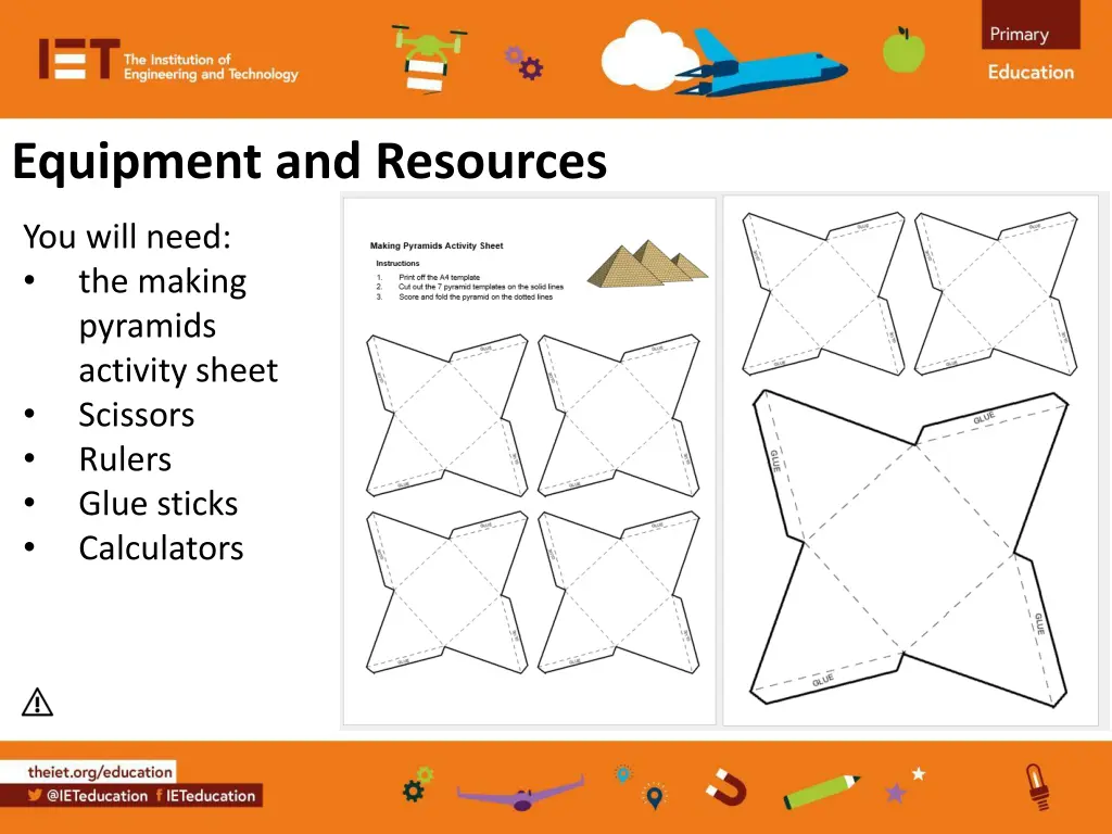 equipment and resources