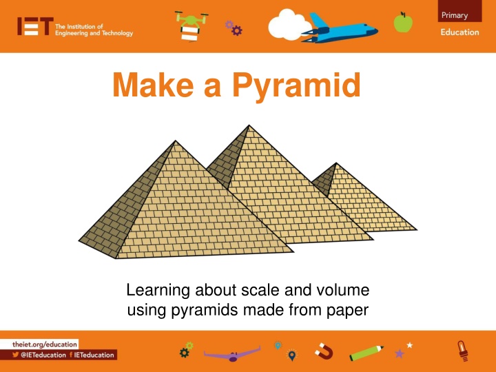 make a pyramid