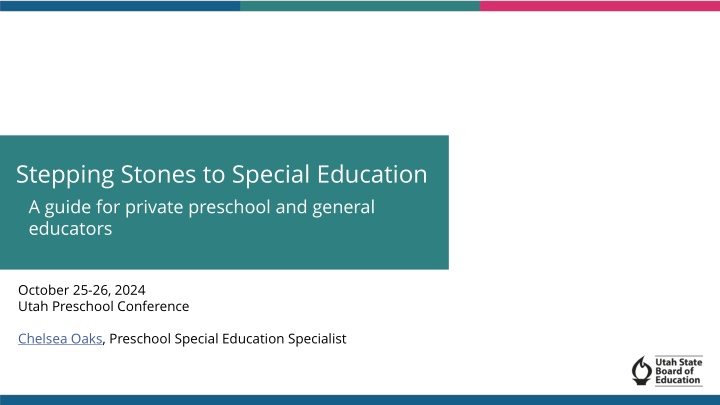 stepping stones to special education a guide