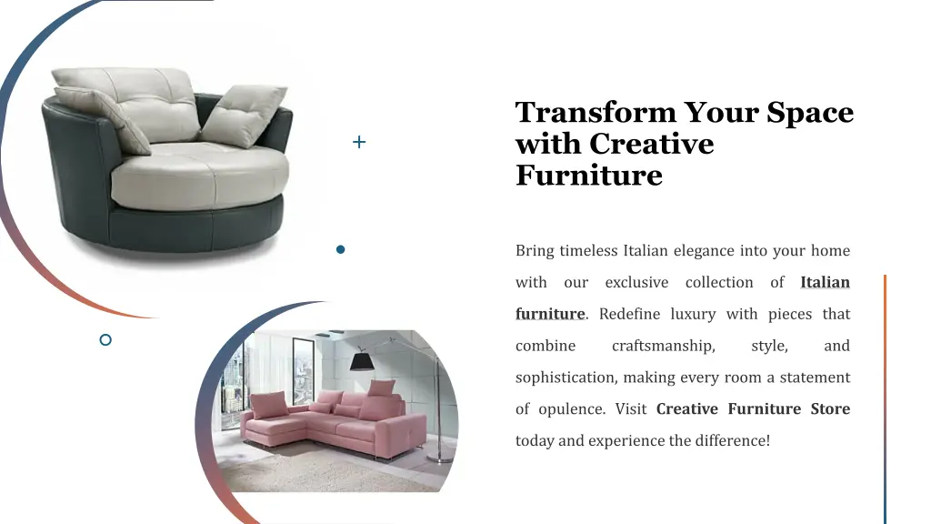 transform your space with creative furniture