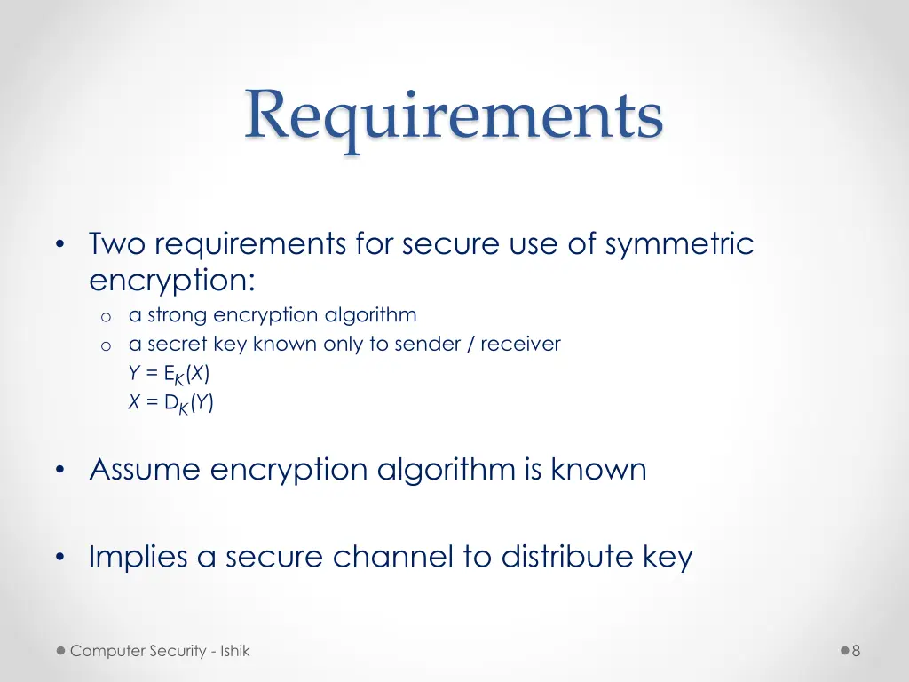 requirements