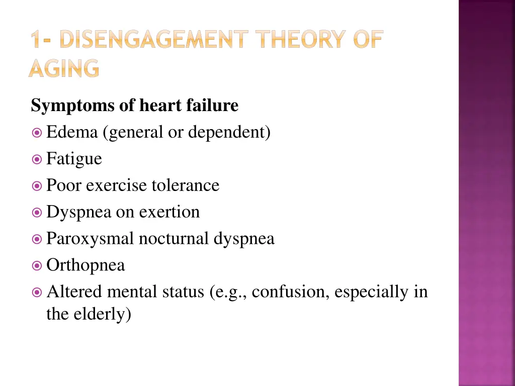 1 disengagement theory of aging
