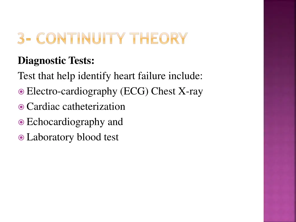 3 continuity theory