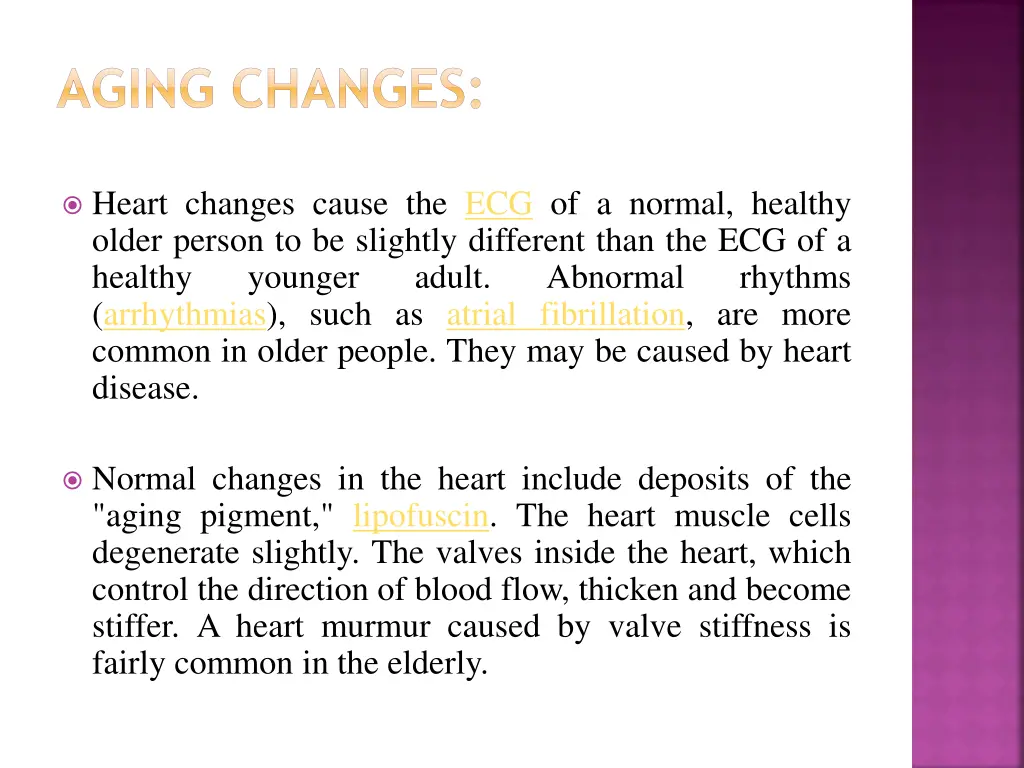 aging changes 1