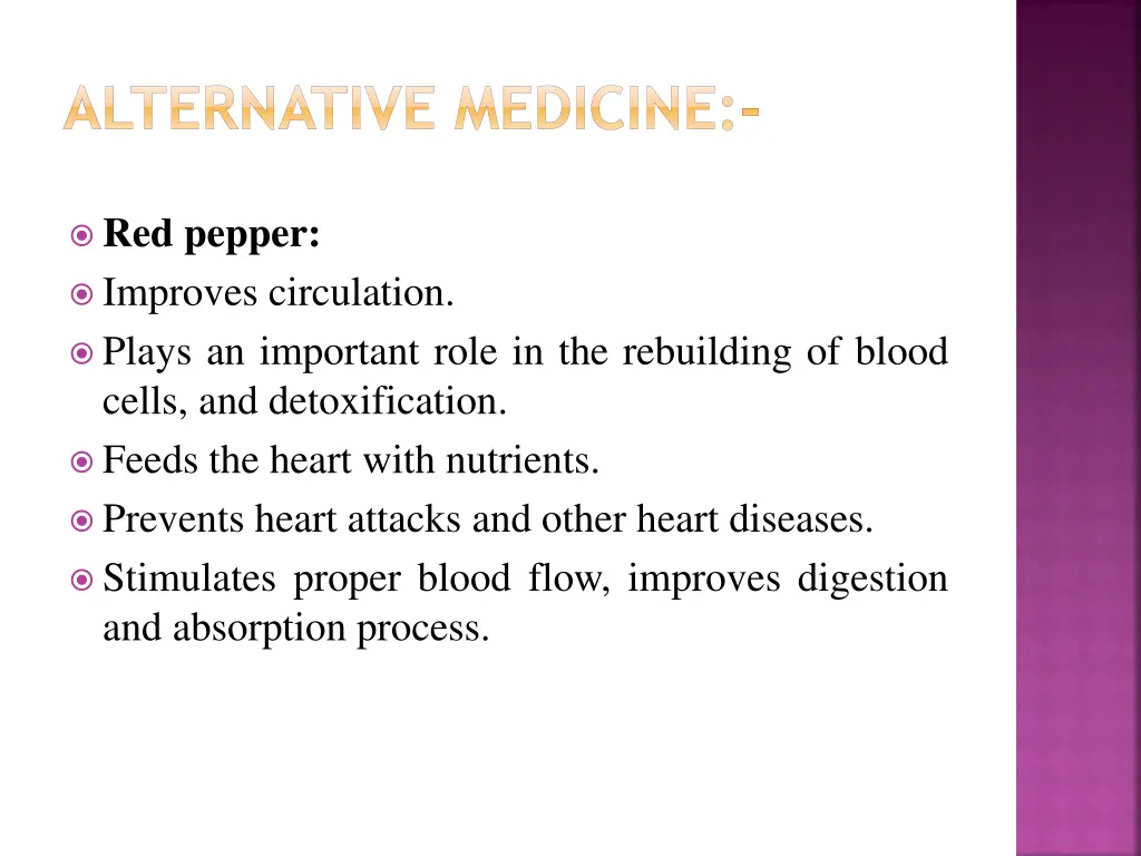 alternative medicine