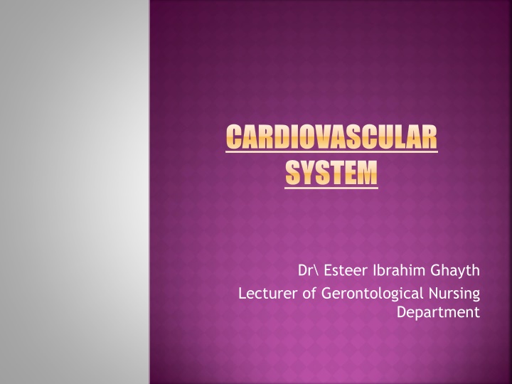 cardiovascular cardiovascular system system