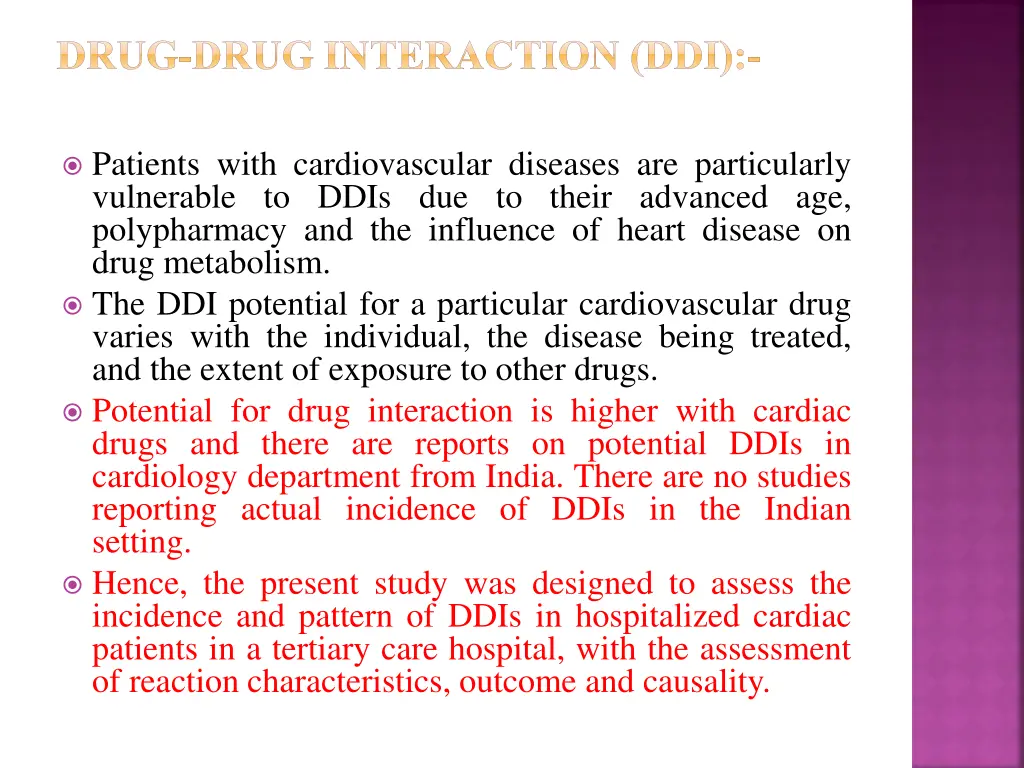 drug drug interaction ddi