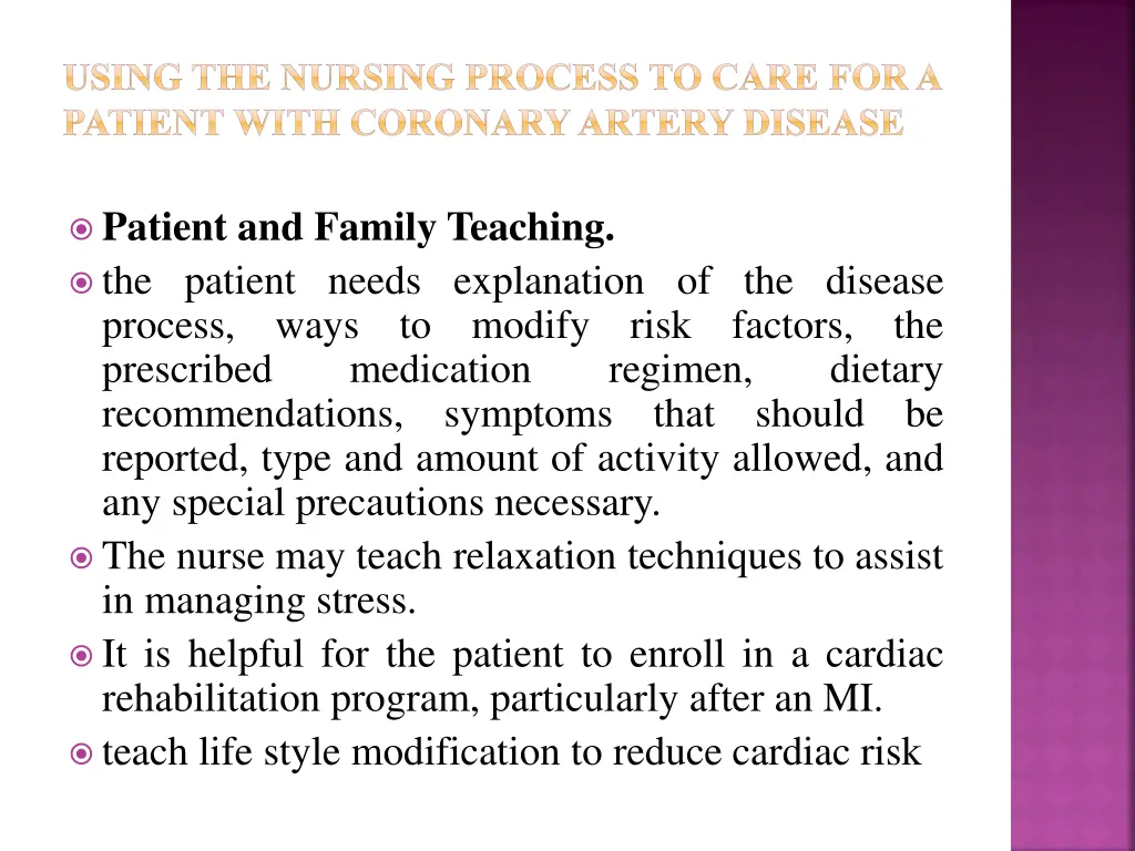 using the nursing process to care for a patient 4