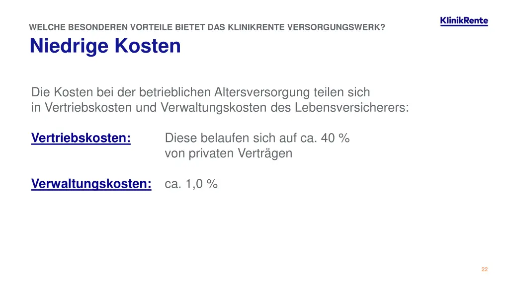 welche besonderen vorteile bietet das klinikrente 2