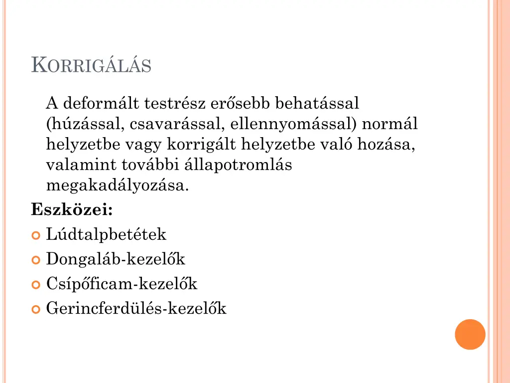 k orrig l s