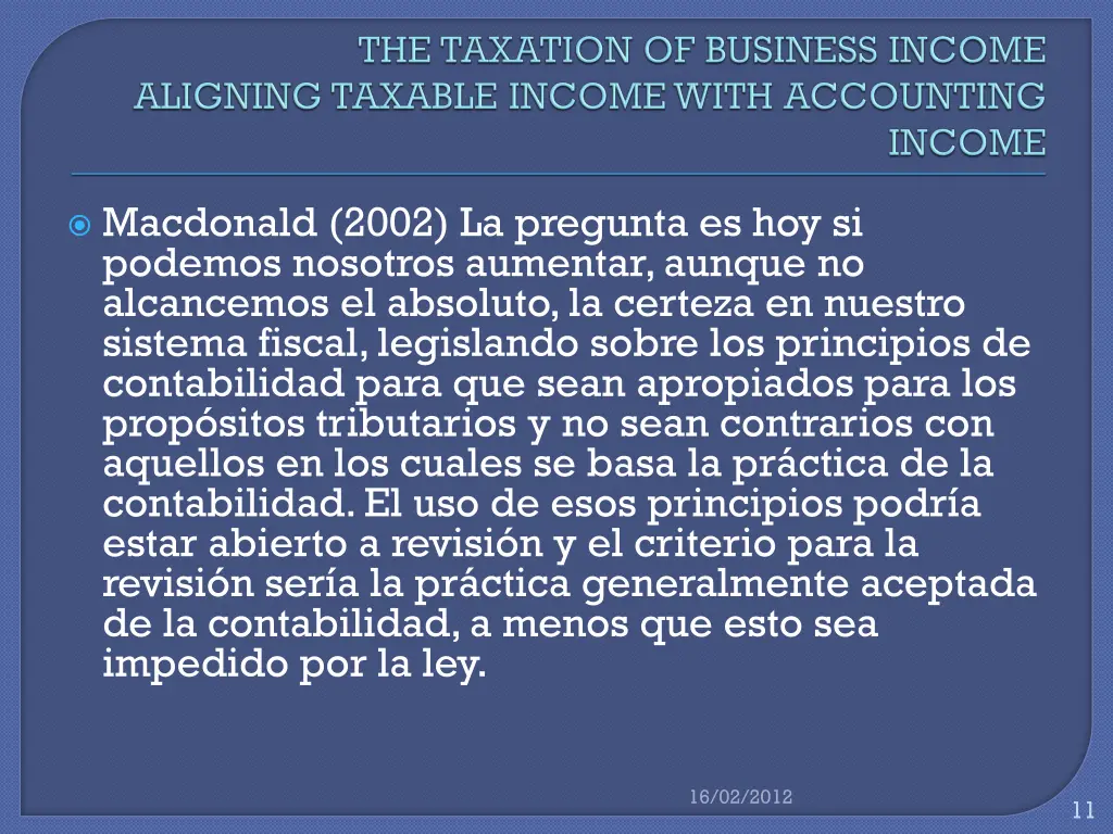macdonald 2002 la pregunta es hoy si podemos