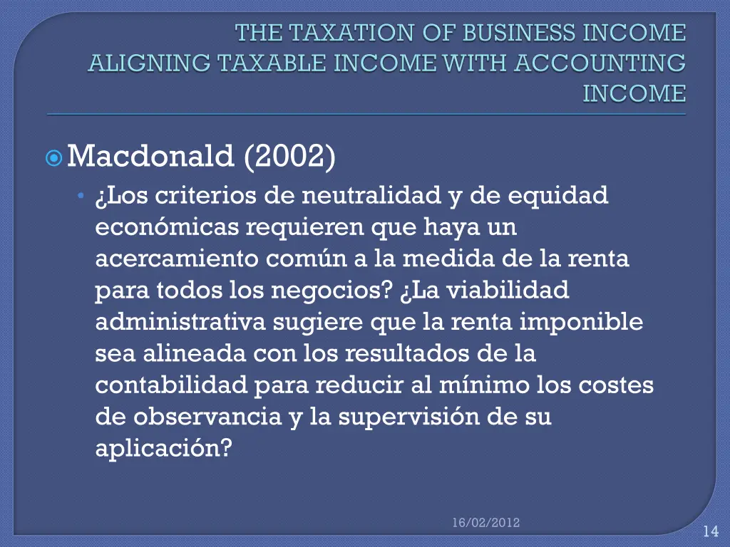 macdonald 2002 los criterios de neutralidad