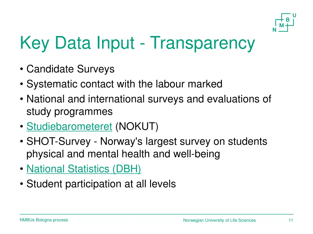 key data input transparency