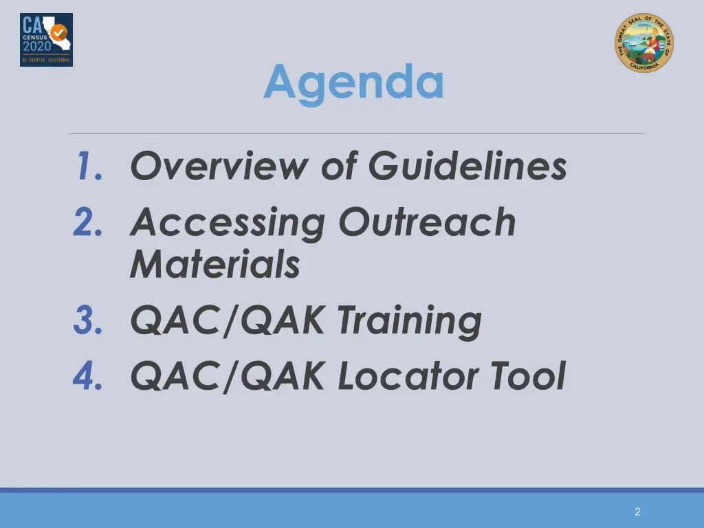 agenda