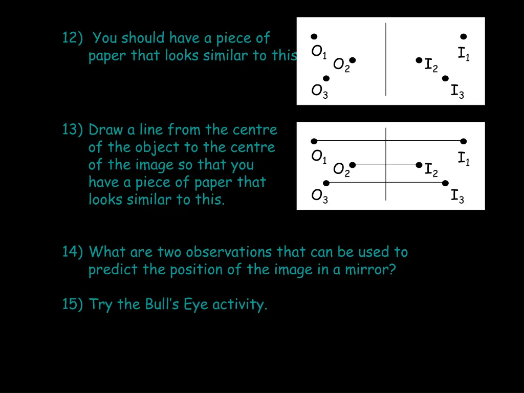 12 you should have a piece of paper that looks