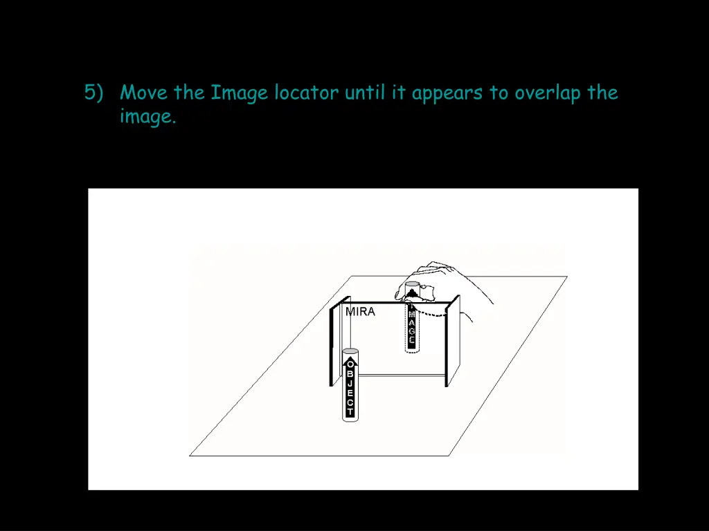 5 move the image locator until it appears