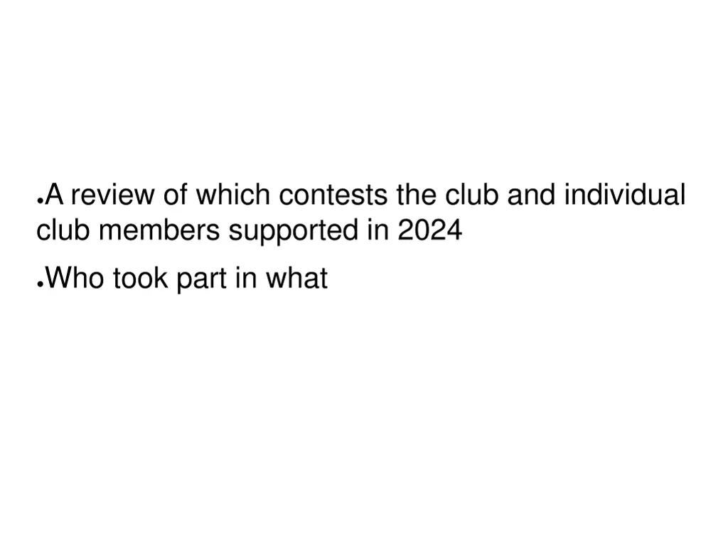 a review of which contests the club 1