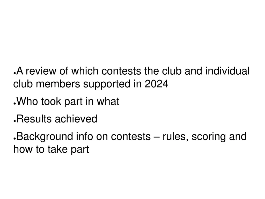 a review of which contests the club 3