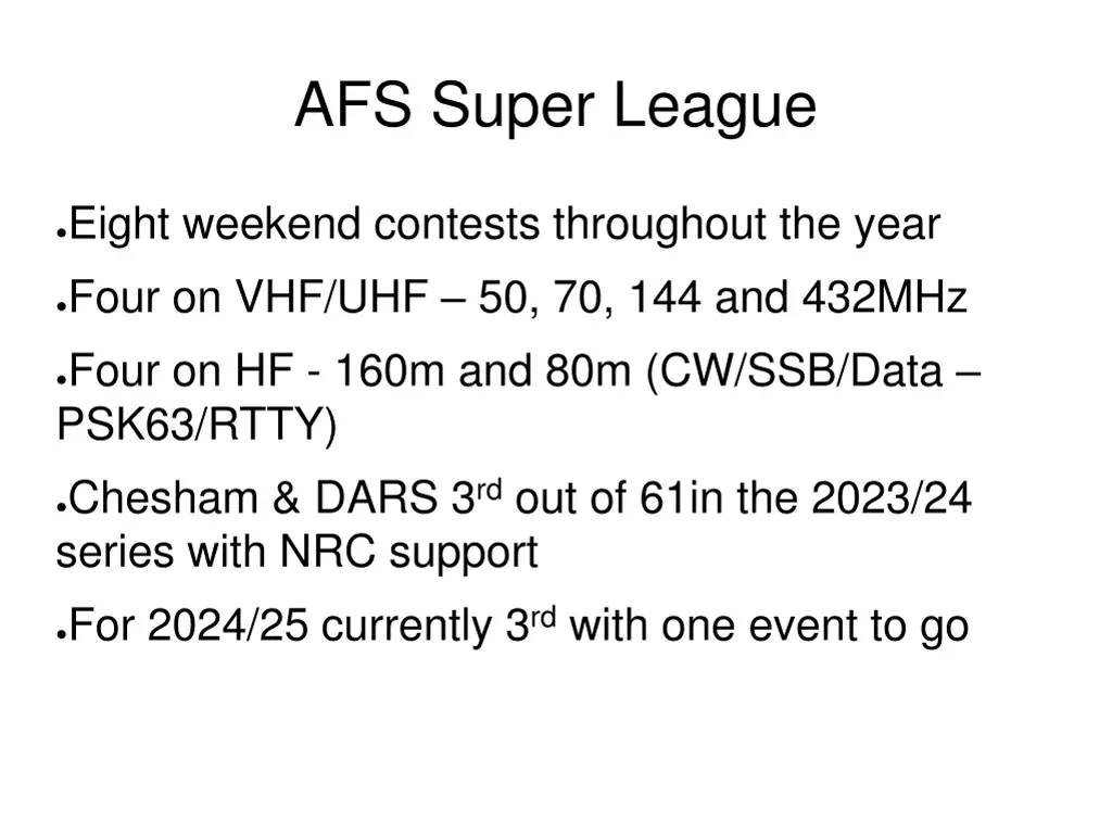 afs super league