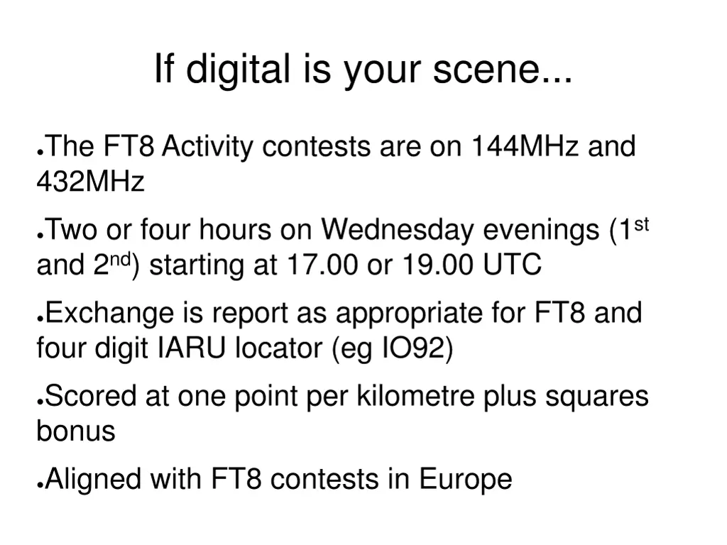 if digital is your scene