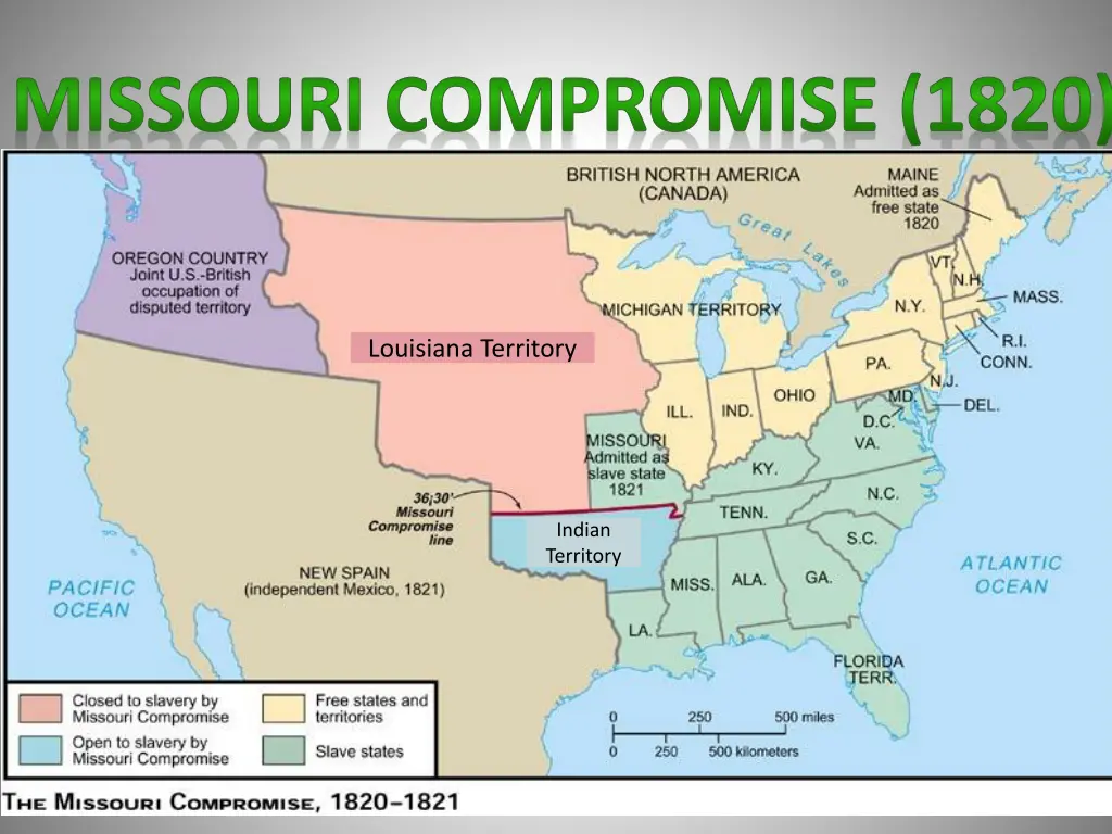 missouri compromise 1820