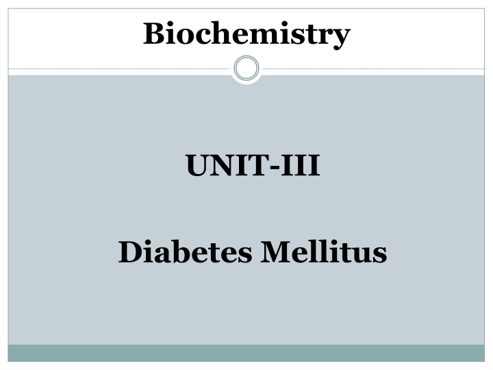 biochemistry