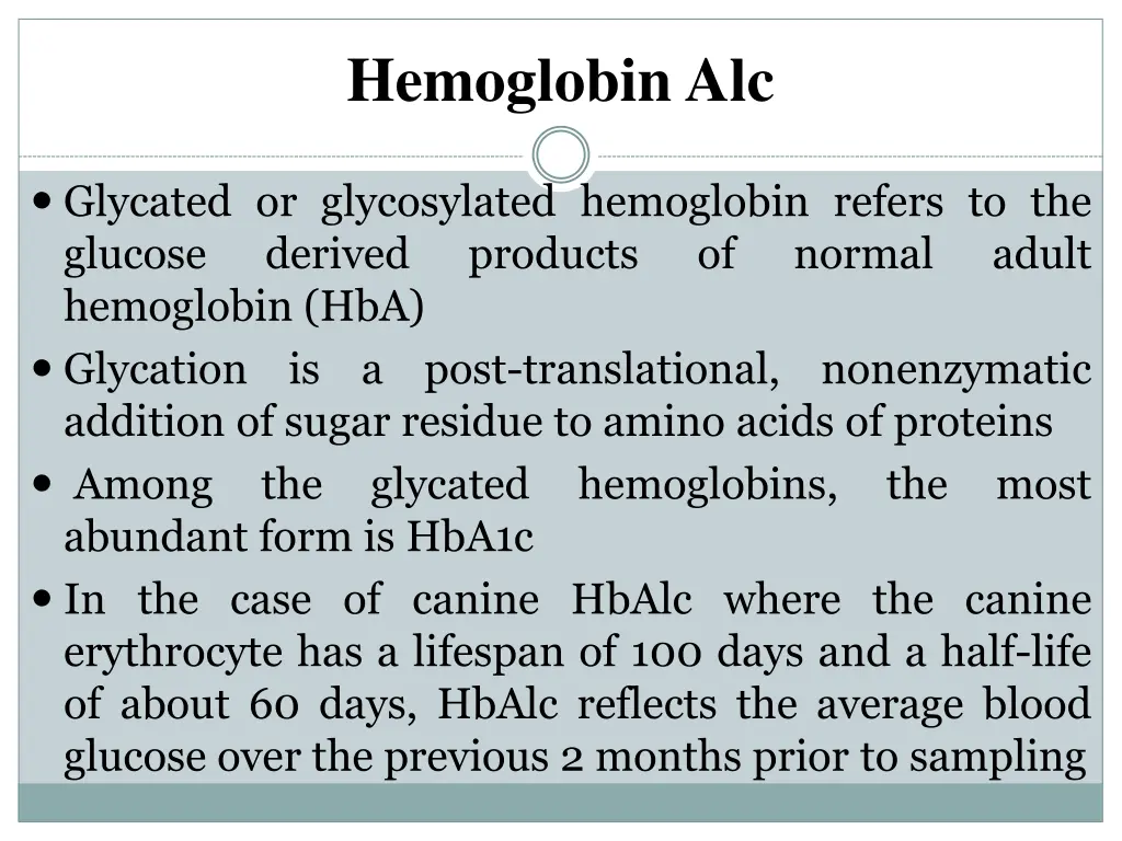hemoglobin alc