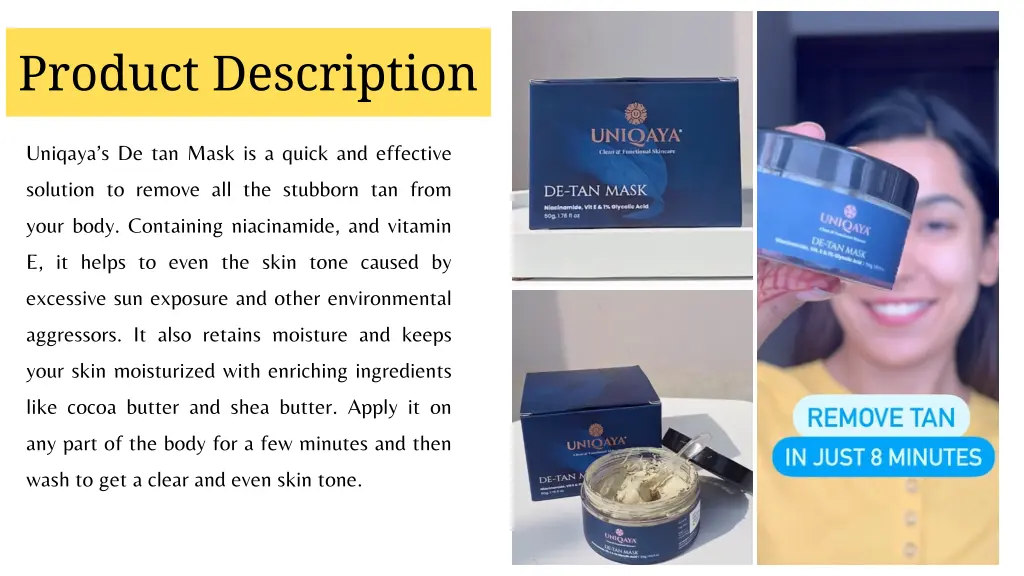 product description
