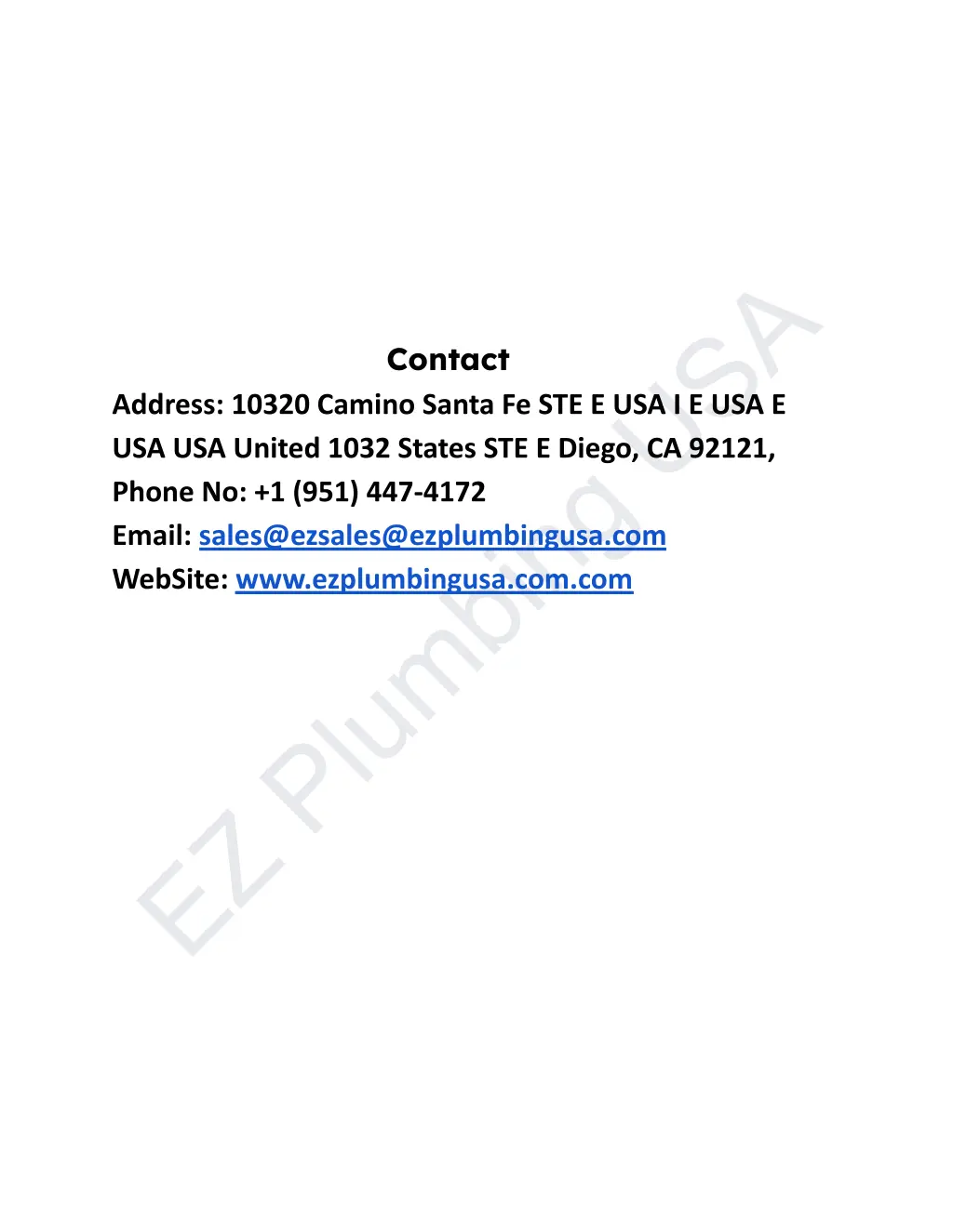 contact address 10320 camino santa