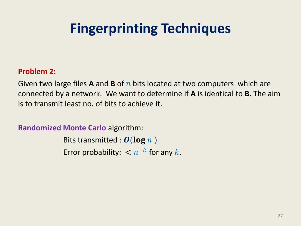fingerprinting techniques 1