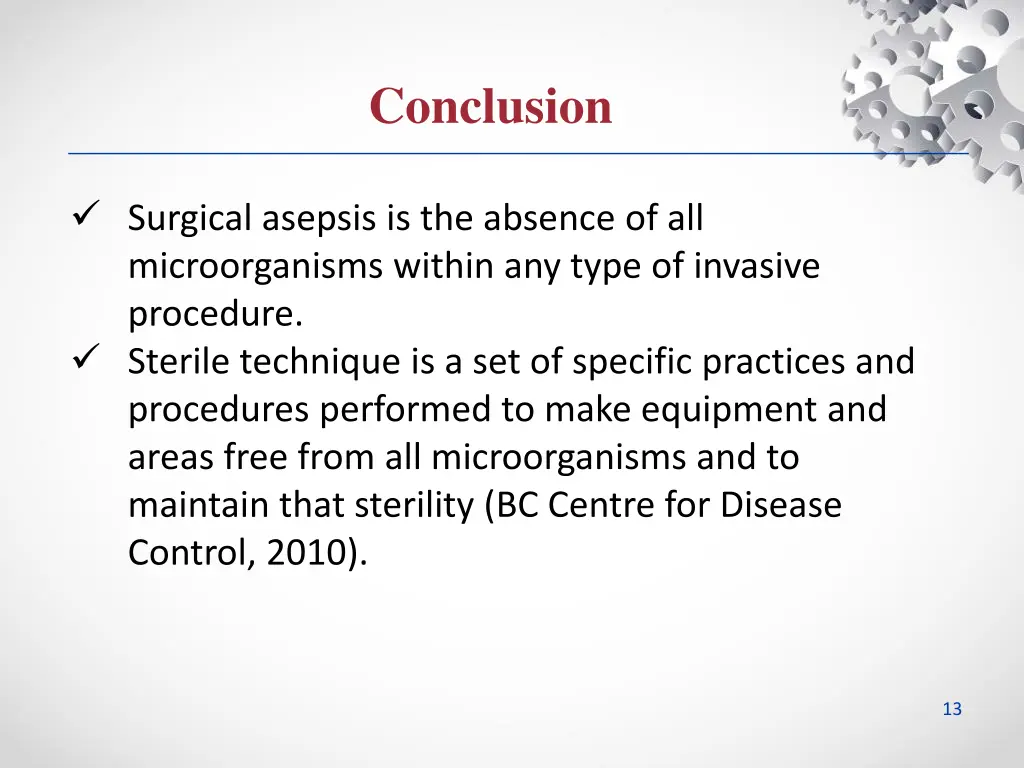 conclusion