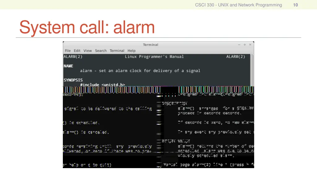 csci 330 unix and network programming 9