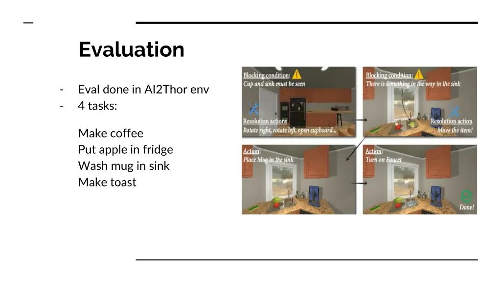 evaluation