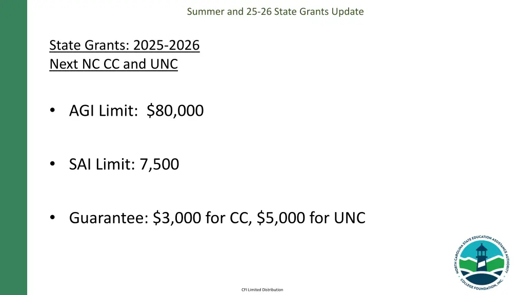 summer and 25 26 state grants update 13