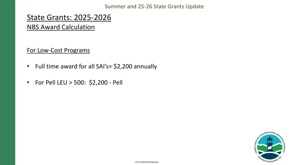 summer and 25 26 state grants update 18