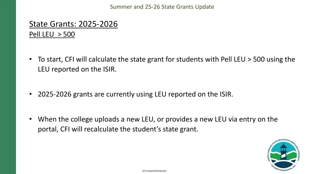 summer and 25 26 state grants update 22