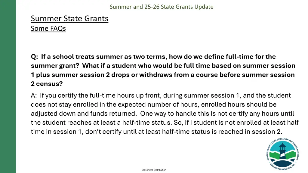 summer and 25 26 state grants update 6