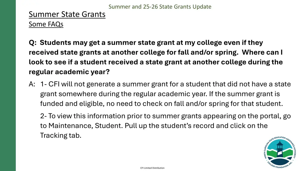 summer and 25 26 state grants update 8