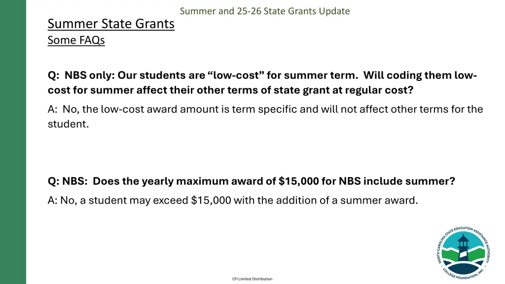 summer and 25 26 state grants update 9
