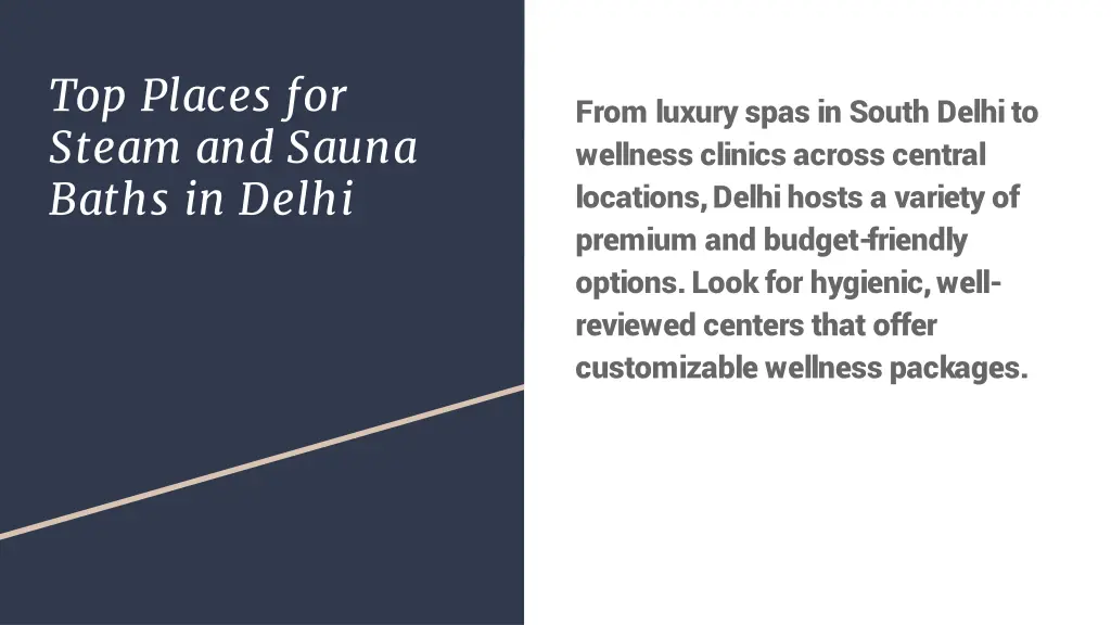 top places for steam and sauna baths in delhi
