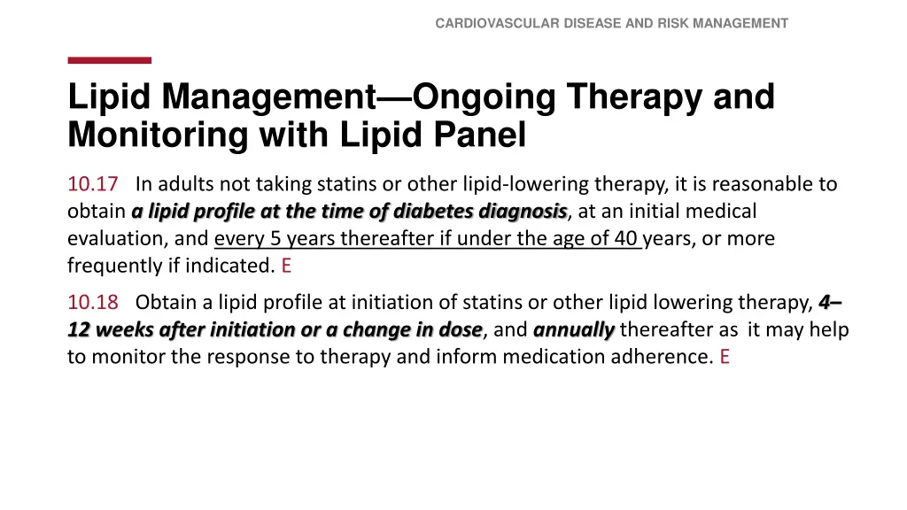 cardiovascular disease and risk management 5