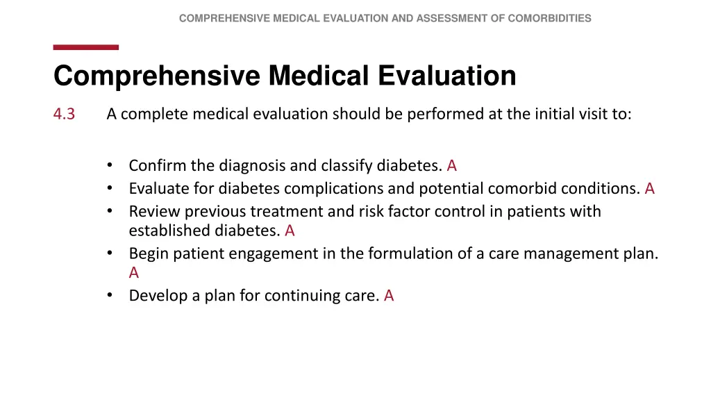 comprehensive medical evaluation and assessment 2