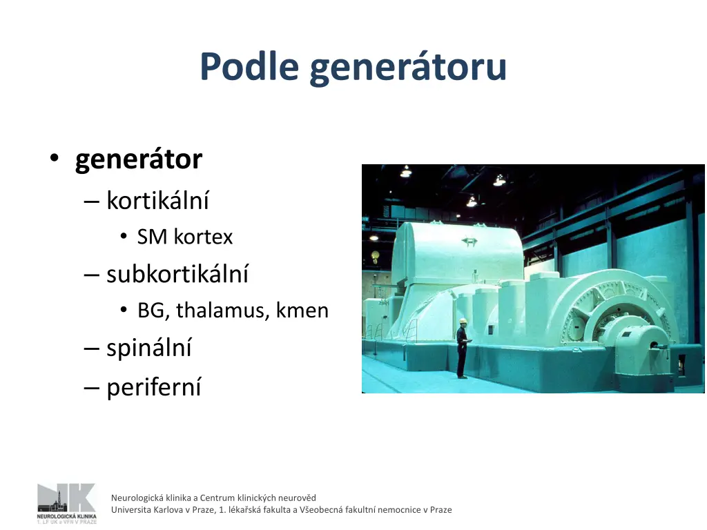 podle gener toru