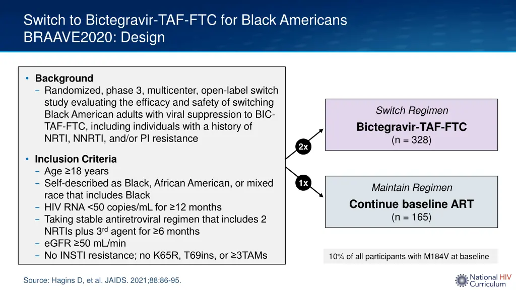 switch to bictegravir taf ftc for black americans