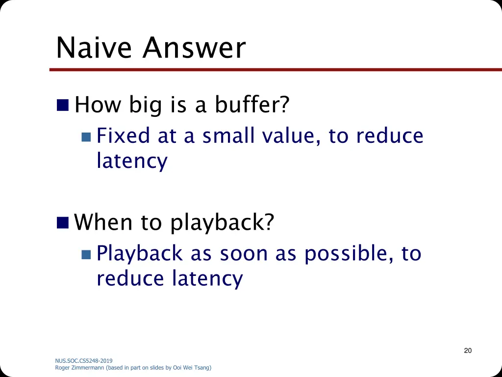 naive answer